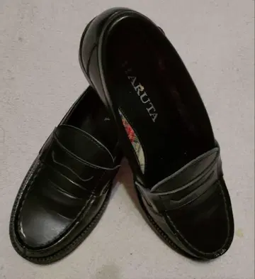 HARUTA 블랙 로퍼