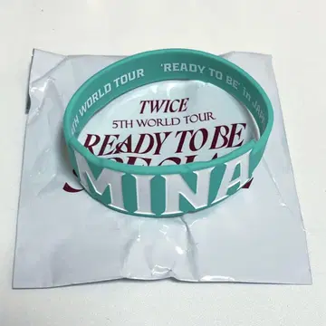 TWICE 미나 ready to be 랜덤 러버 밴드