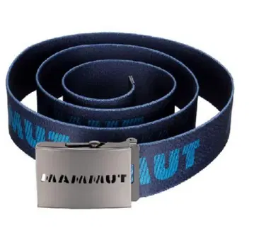 MAMMUT MAMMUT LOGO BELT BLACK TITANIUM
