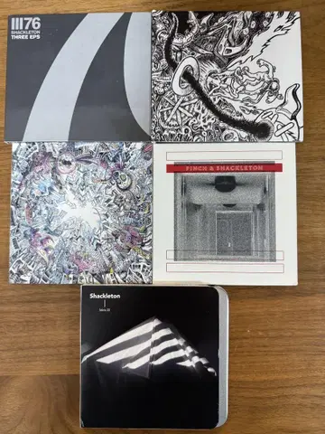 Shackleton - CD 5장 세트