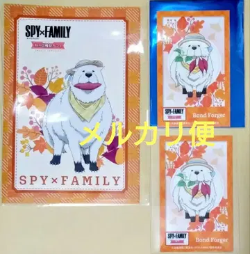 SPY x FAMILY 스이파라 본드 사진풍 카드 특전 포스카