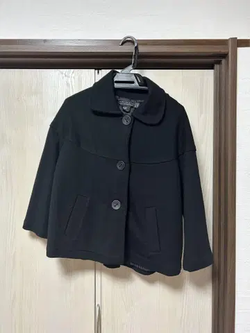 ZARA 블랙 판초