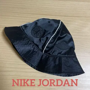 [새상품급] NIKE JORDAN RIVALS SATIN 버킷햇 블랙