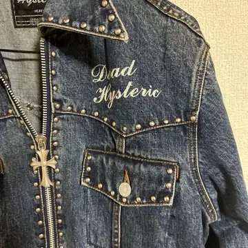 Hysteric Glamour 스터드 데님 자켓
