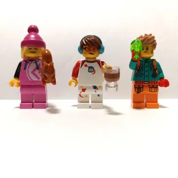 레고 미니 피규어 3개 세트