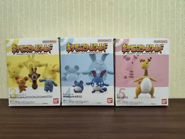 포켓몬 스케일 월드 피규어 3체 세트
