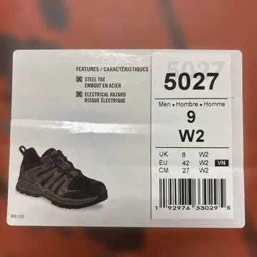 RED WING 안전화 미국 구매품 사이즈 9