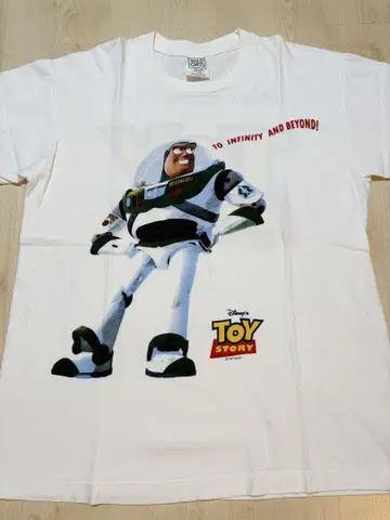 90s TOYSTORY 버즈 라이트이어 티셔츠 L 1995년 USA제
