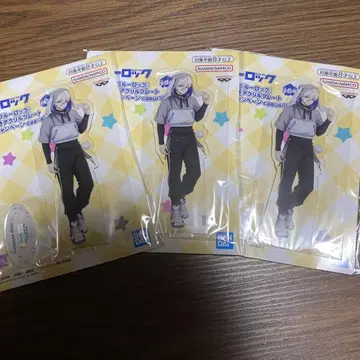 블루 록 나기 세이시로 남코 casual bunny 아크릴 스탠드 3개