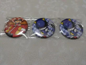 소닉 베이직 캔뱃지 SEGA