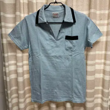 Greaseville! 그리즈빌 스트라이프 피케 셔츠