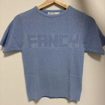 새상품급 FANCY CLUB INNOCENCE KNIT TEE