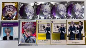 팬텀 버스터즈 파보테리아 캔뱃지 클리어 카드 칸자키 카오루
