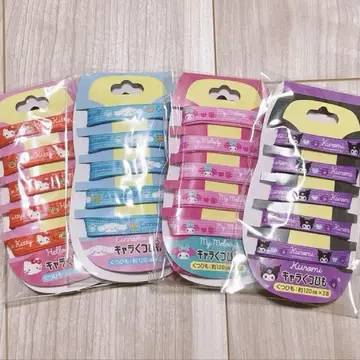 [ 1세트만 ] 산리오 캐릭터 신발끈 헬로키티 마이멜로디 쿠로미 4점