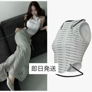 THEREDTHREAD S clip logo tank