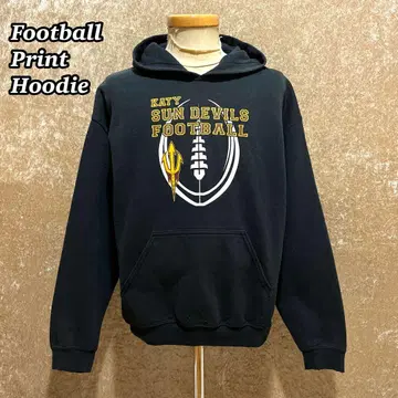 Football 프린트 후디