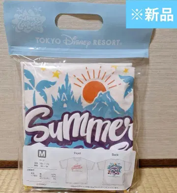 [ 새상품 ] 도쿄 디즈니 리조트 서머 쿨 오프 T셔츠 M 사이즈 미세스