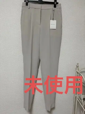 플라스테 슬랙스 화이트