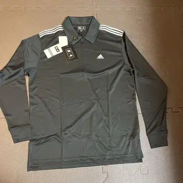 adidas 골프 남성용 긴팔 M 블랙