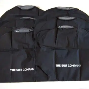 THE SUIT COMPANY 가먼트 백 블랙 6장 세트