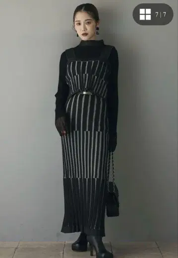 Andrea &Co. AUBREY 랜덤 리브 뷔스티에