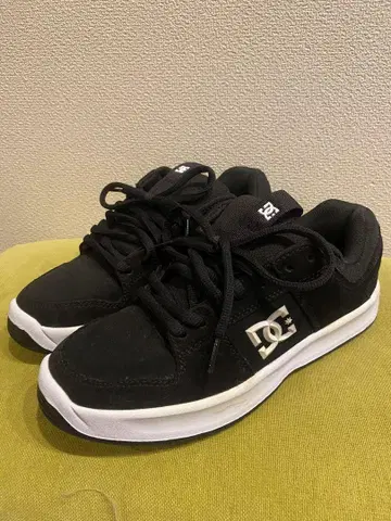 25cmDC 블랙 스니커즈