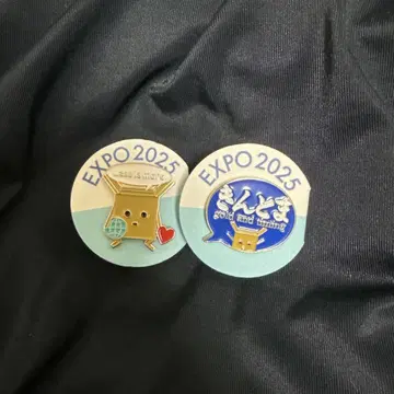블루 오션돔 핀 배지 RENGO EXPO 2025 만박 기간 한정