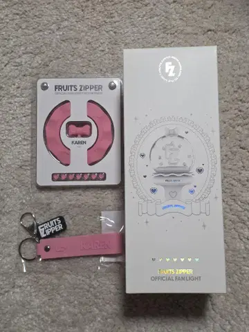 FRUITS ZIPPER 응원봉, 마츠모토 카렌 커스텀 부품, 스트랩