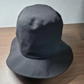 블랙 캔버스 버킷햇