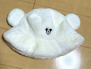 디즈니 버킷햇 모자 화이트