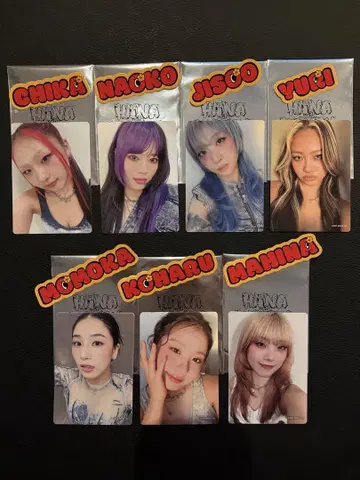HANA with HONEYs 트레이딩 카드 컴플리트 세트