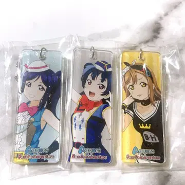 Aqours 산리오 콜라보 아크릴 키링