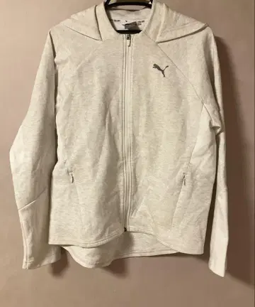 PUMA 푸마 후드 부착 지퍼 후드티 여성용 XL 사이즈 화이트