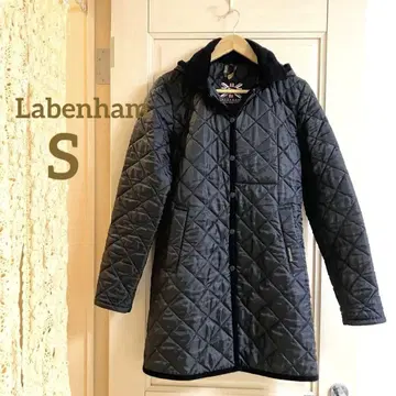 Lavenham 블랙 퀼팅 자켓 사이즈 6(S) 할스테드