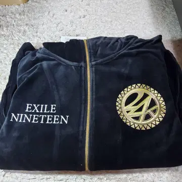 EXILE NINETEEN 집업 후드티와 팬츠 세트