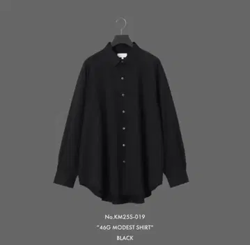KAKEHASHI HILL 46G_MODEST SHIRT 블랙