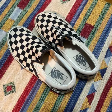 vans 체커 슬립온 23cm
