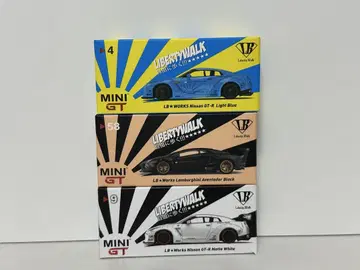 MINIGT 리버티 워크 R35 아벤타도르 3대 세트