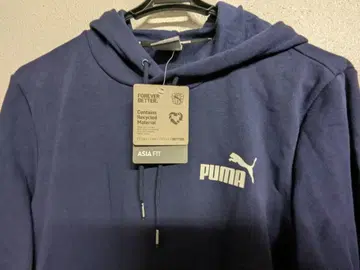 PUMA 네이비 후드티 M 사이즈