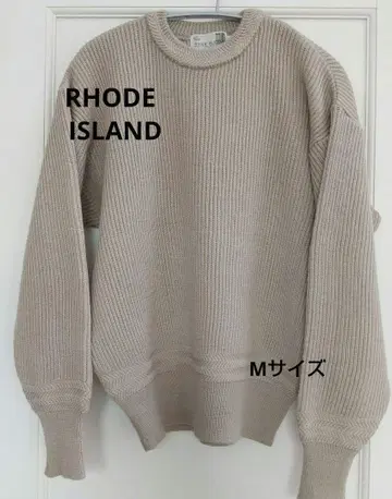 RHODE ISLAND 니트 긴팔 스웨터 M 사이즈