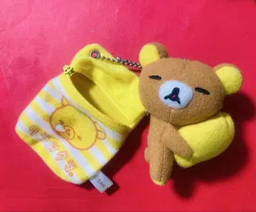 잘자 리락쿠마 마스코트 키링