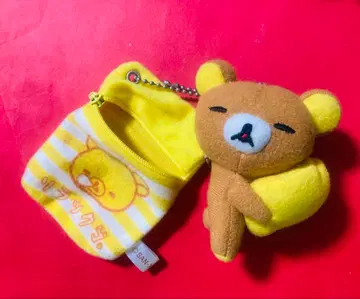 잘자 리락쿠마 마스코트 키링