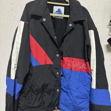 XLARGE 나일론 자켓 블랙 레드 블루 화이트