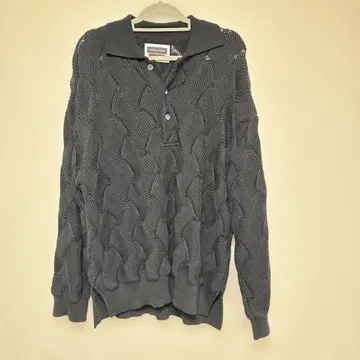 [ 새상품급 ] MAISON SPECIAL 다크 그레이 케이블 니트