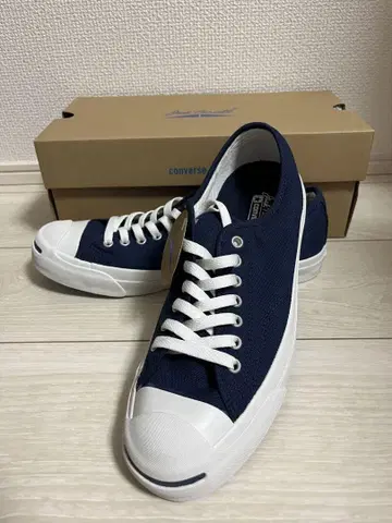 네이비 27.5cm 단종 모델 미사용 새상품! 컨버스 잭 퍼셀