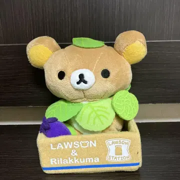 산엑스 리락쿠마 로손 한정판 모으는 봉제 인형 야채 양배추