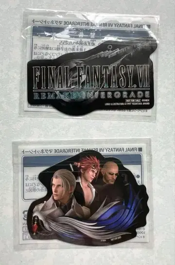 FINAL FANTASY VII 마그넷 시트 2장 세트