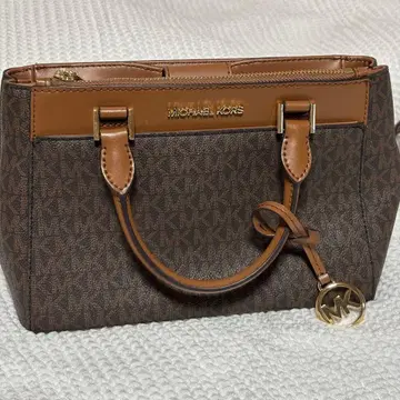 MICHAEL KORS 브라운 핸드백