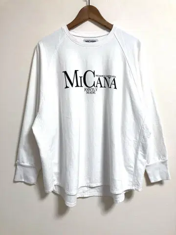 MICANA 마이카나 아메리카나 한정판 BIG 실루엣 맨투맨 트레이닝복