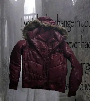 00s vkei archive fur down jacket red
